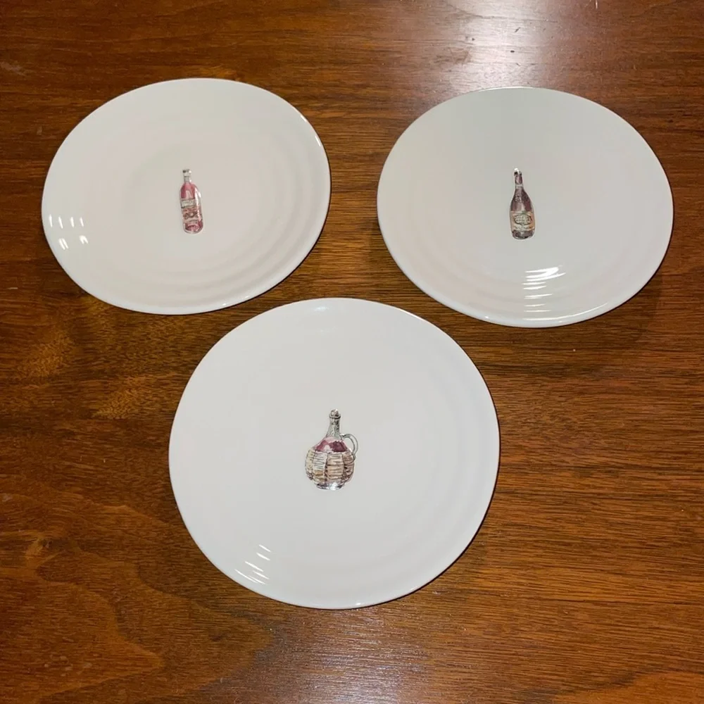 Williams Sonoma Small Decorative Plates (3)